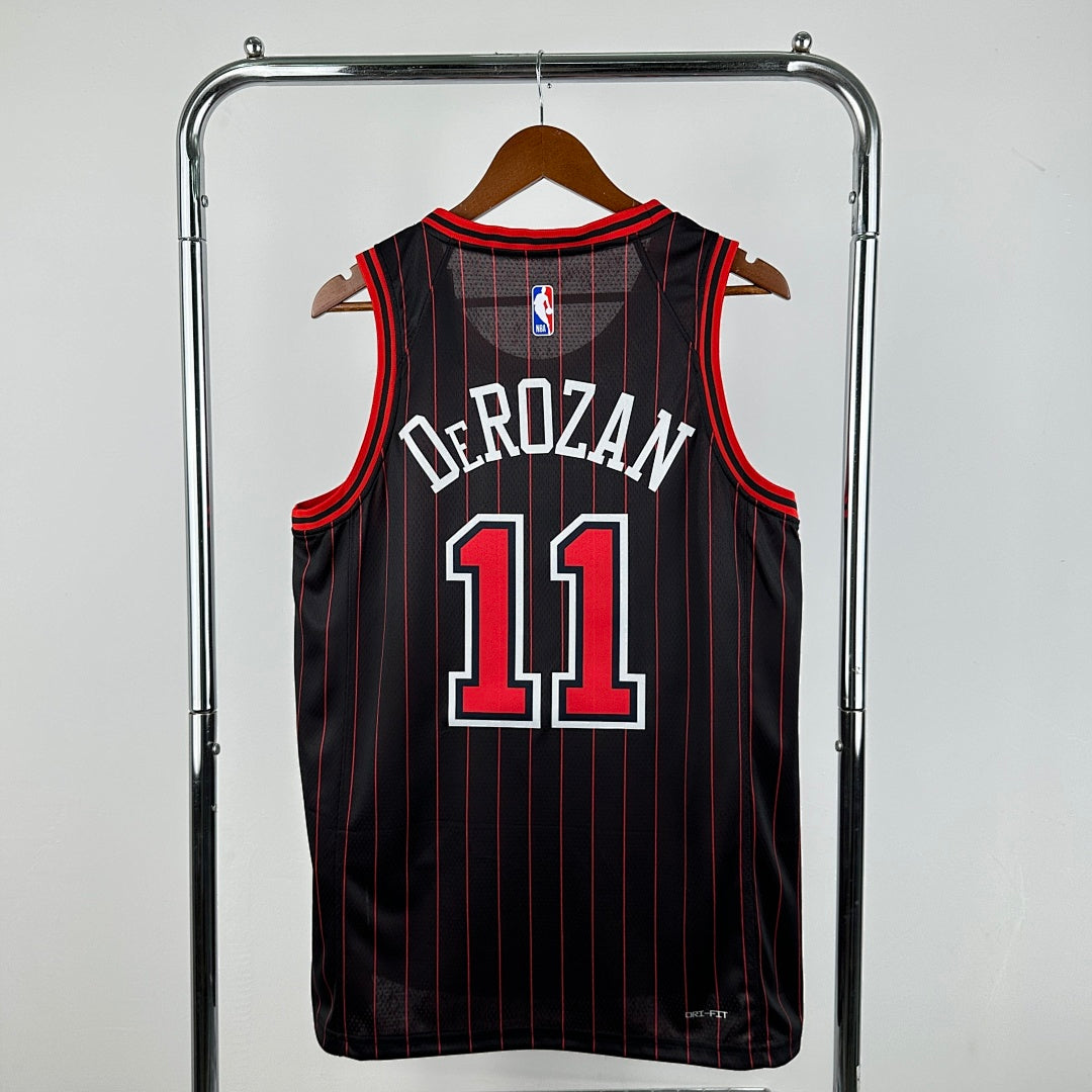 season Chicago Bulls Flyers limited edition 11 # DeRozan NBA jersey S-XXL4