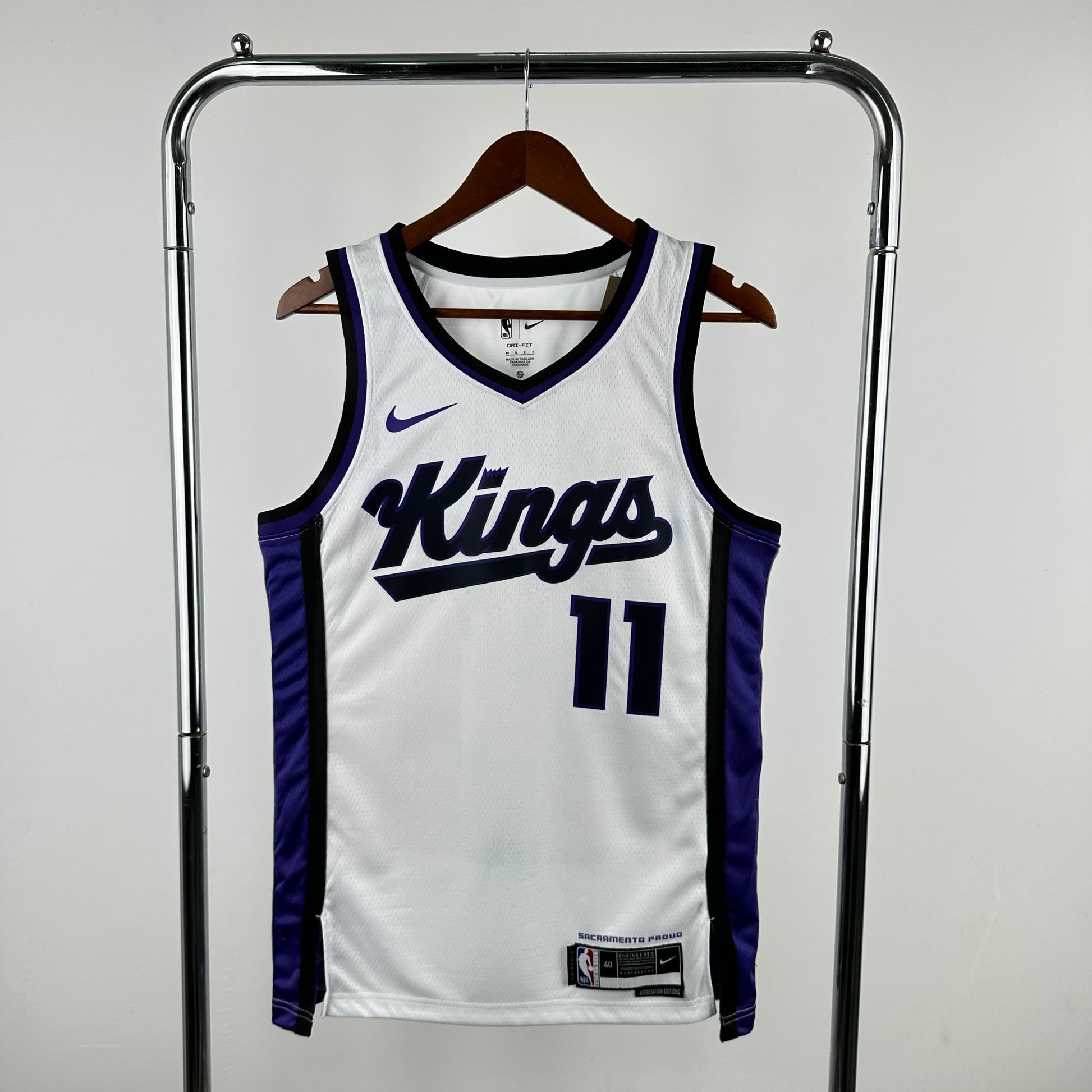 24 Season Kings home white 11 # Sabonis S-XXL