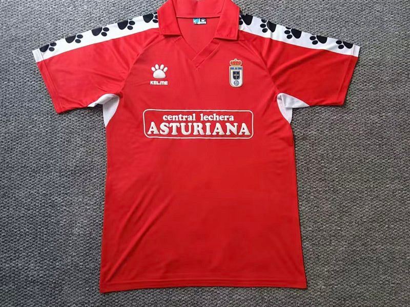 Retro 1990/91 Real Oviedo away S-XXL3