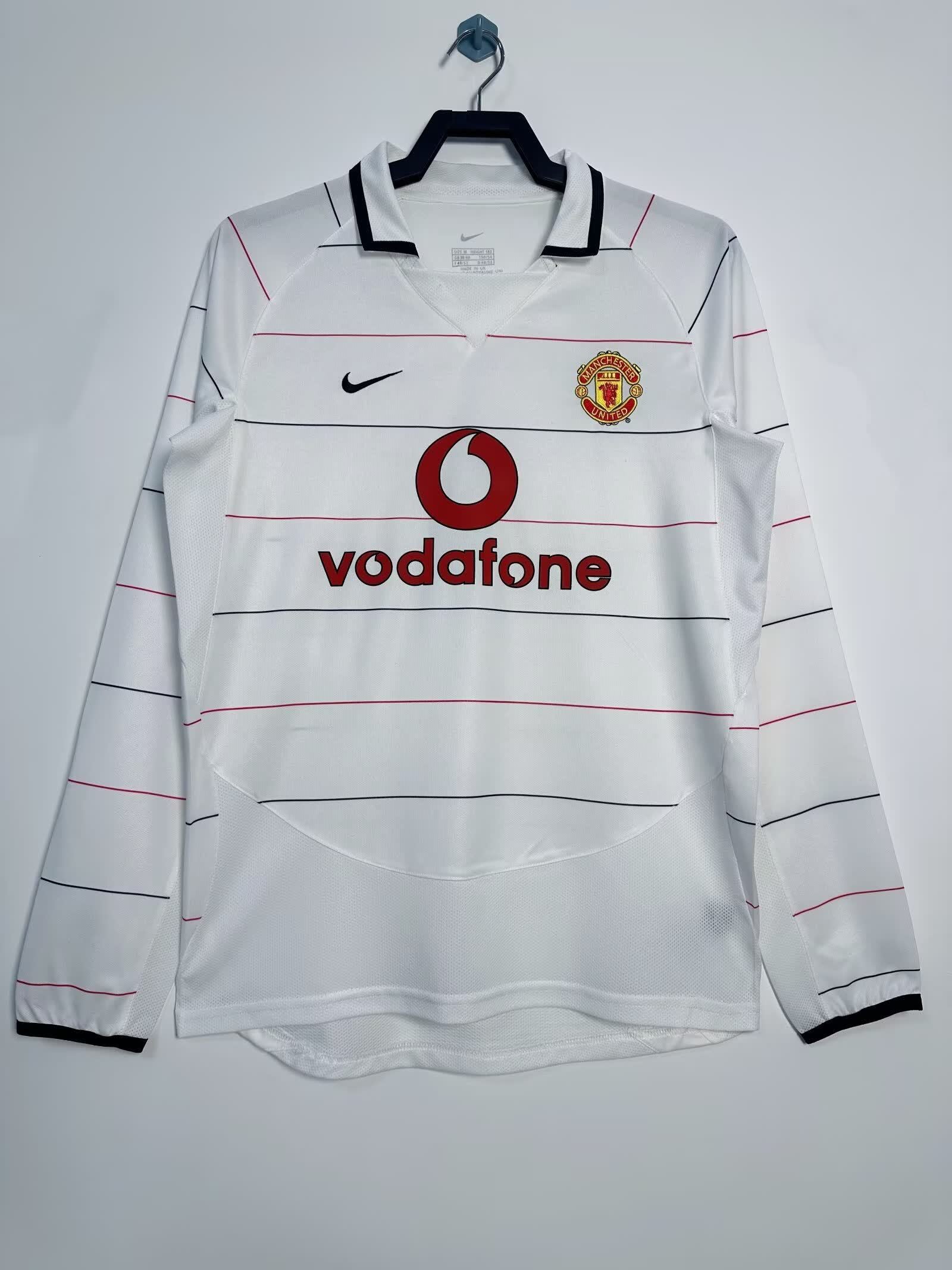 Retro 2003/05 Manchester United away long sleeved S-XXL