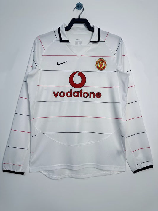 Retro 2003/05 Manchester United away long sleeved S-XXL