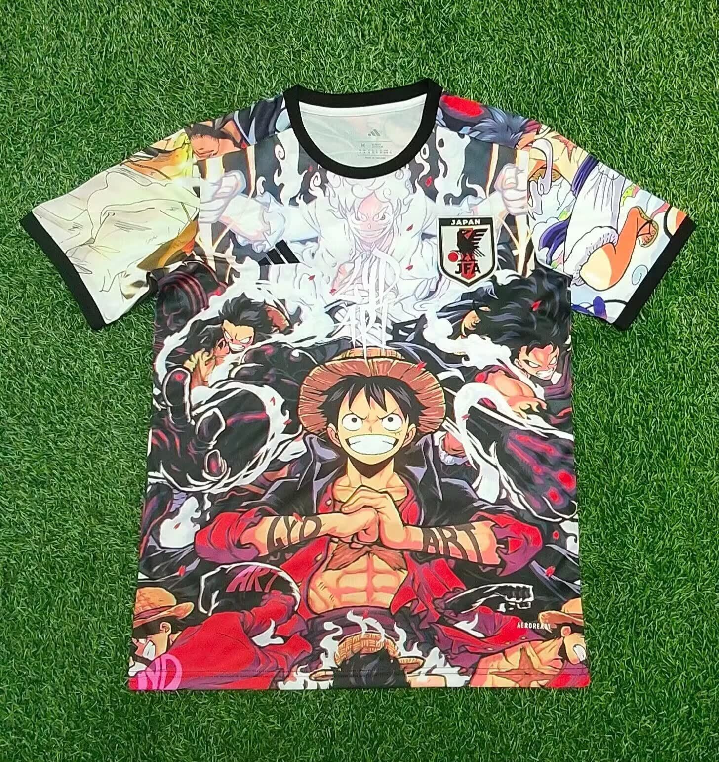 25/26 Japan Red and White Anime Version S-XXL