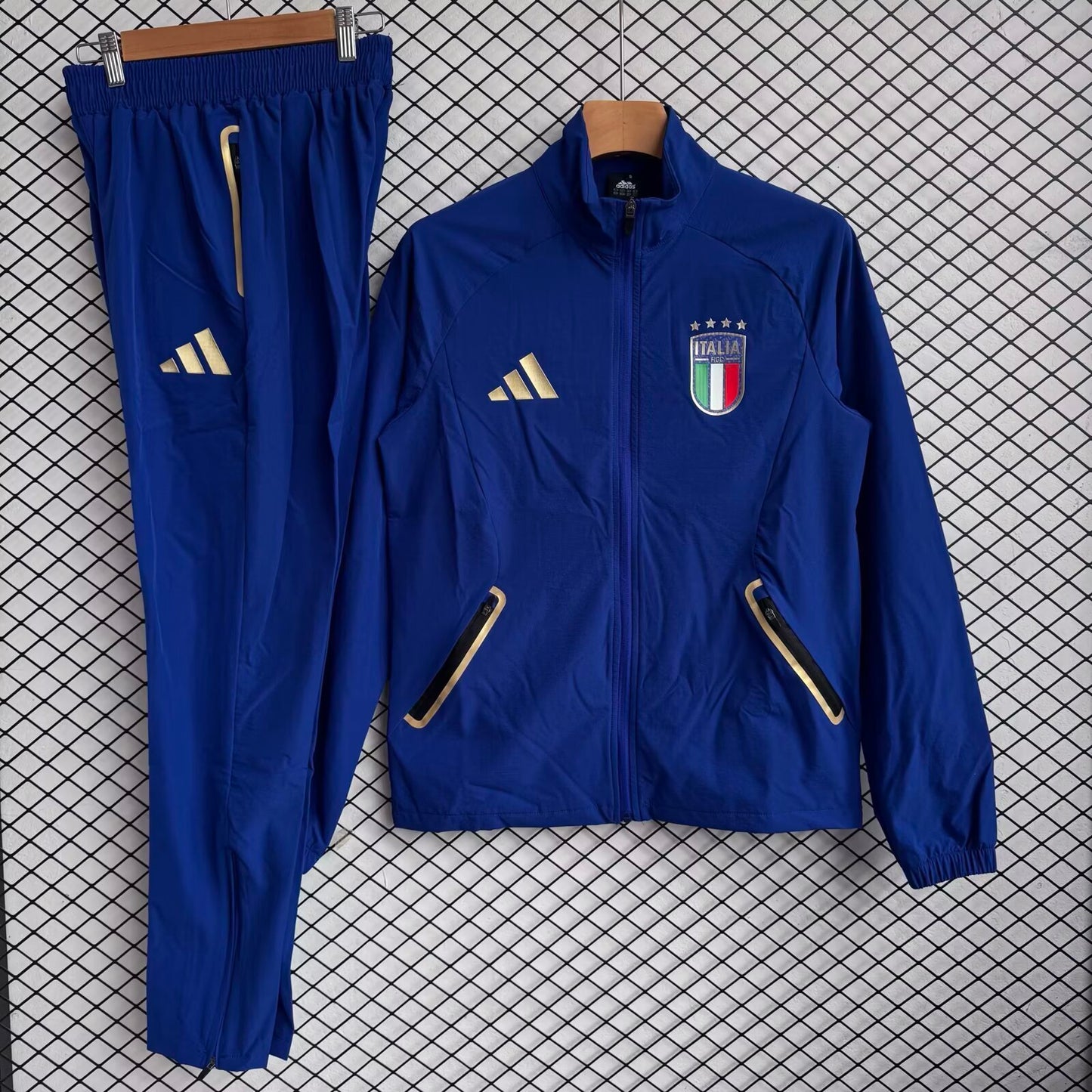 2025/26 Italy Blue Windbreaker Set S-XXL
