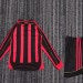 Retro Kids 2006/07 AC Milan home long sleeved&amp;Size16-286
