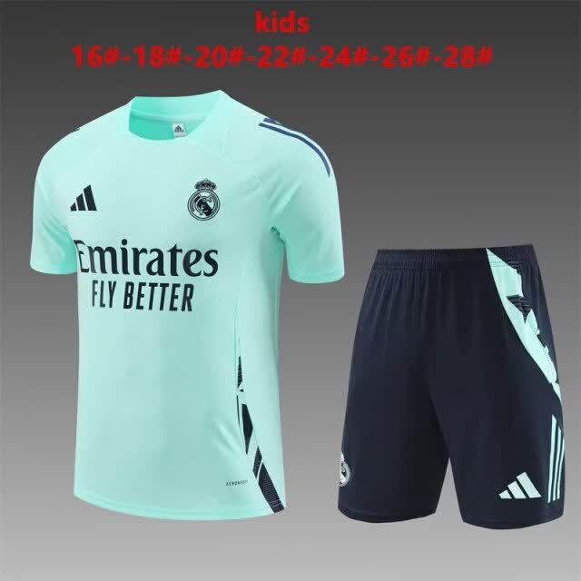 24/25 Kids Real Madrid Hu Blue Size16-28