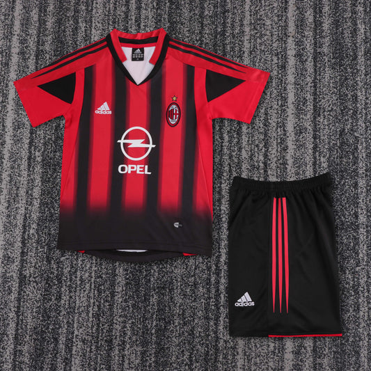 Retro Kids 2004/05 AC Milan home size: 16-28