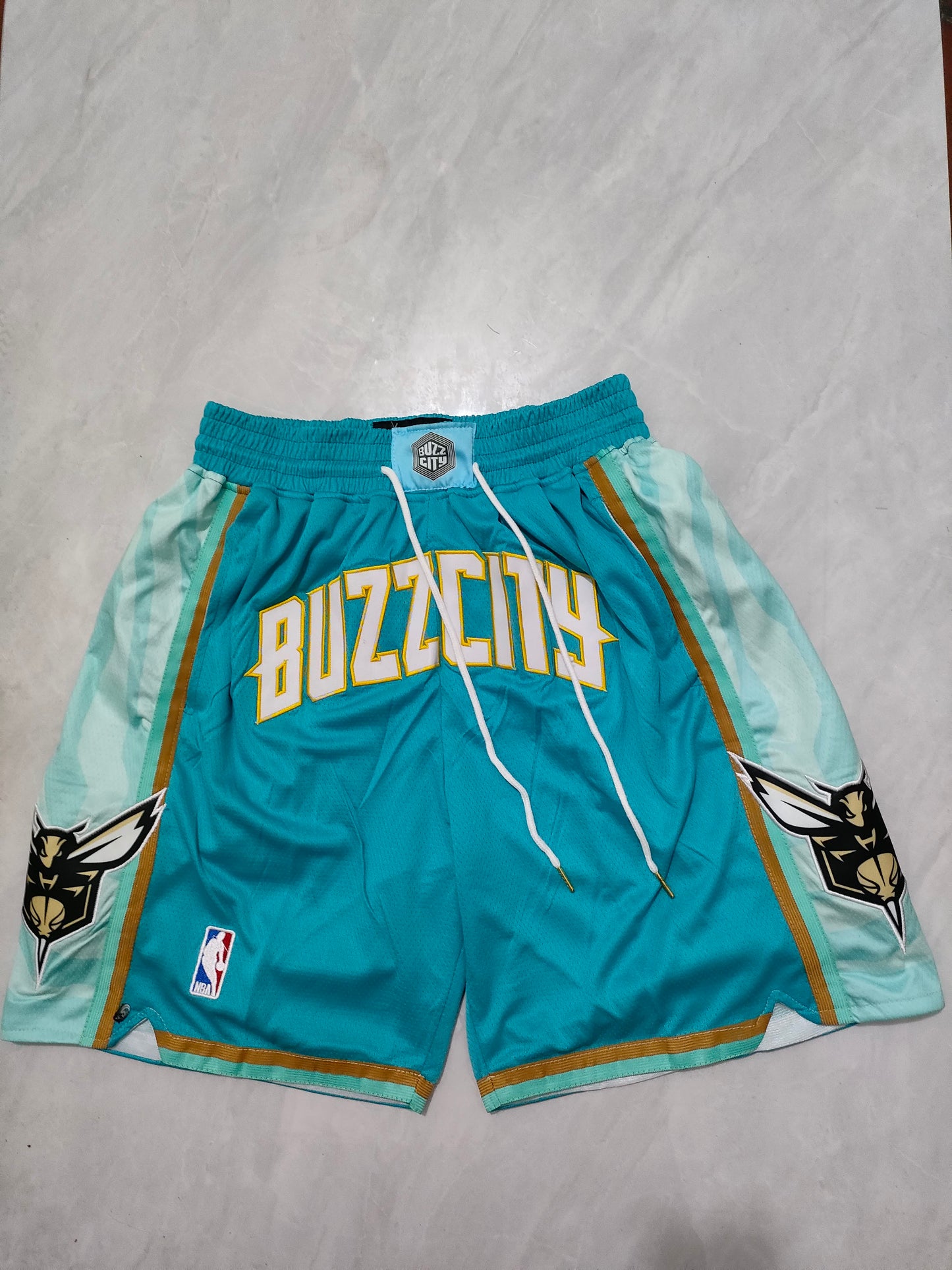 NBA Hornets Green 24 City Edition Pocket Shorts S-XXL