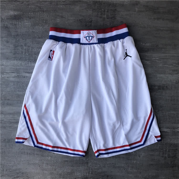 NBA 2019 All Star White Pants