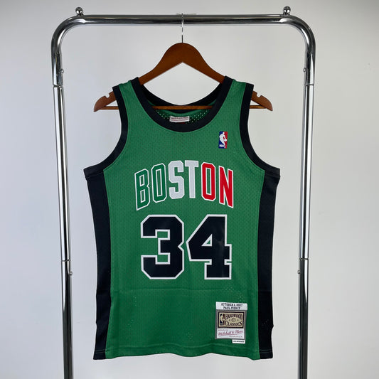 MN Heat Pressed Vintage Jersey: SW Celtics Italy 34 # Pierce