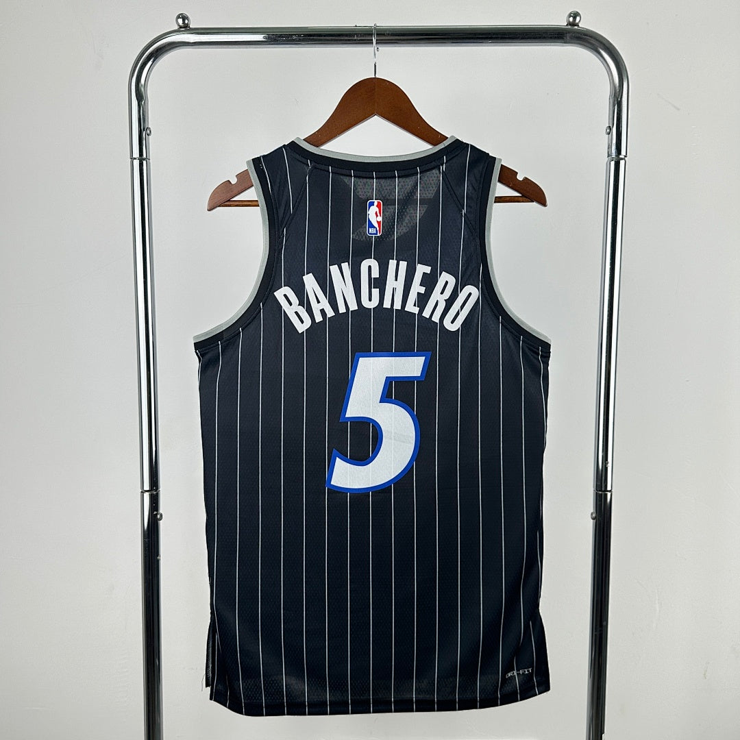 th Orlando Magic Flyers Limited Edition 5 # Banchero NBA Jersey S-XXL5