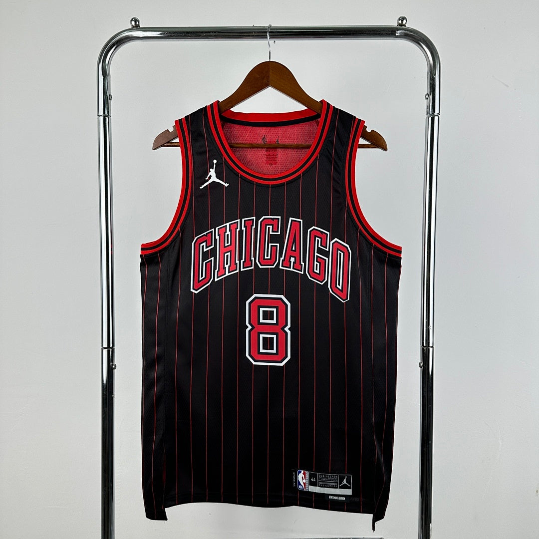 Season Chicago Bulls Flyers Limited Edition 8 # LaVine NBA jersey S-XXL4
