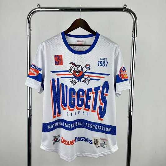 26th Denver Nuggets MN Retro Short sleeved NBA T-shirt S-XXL