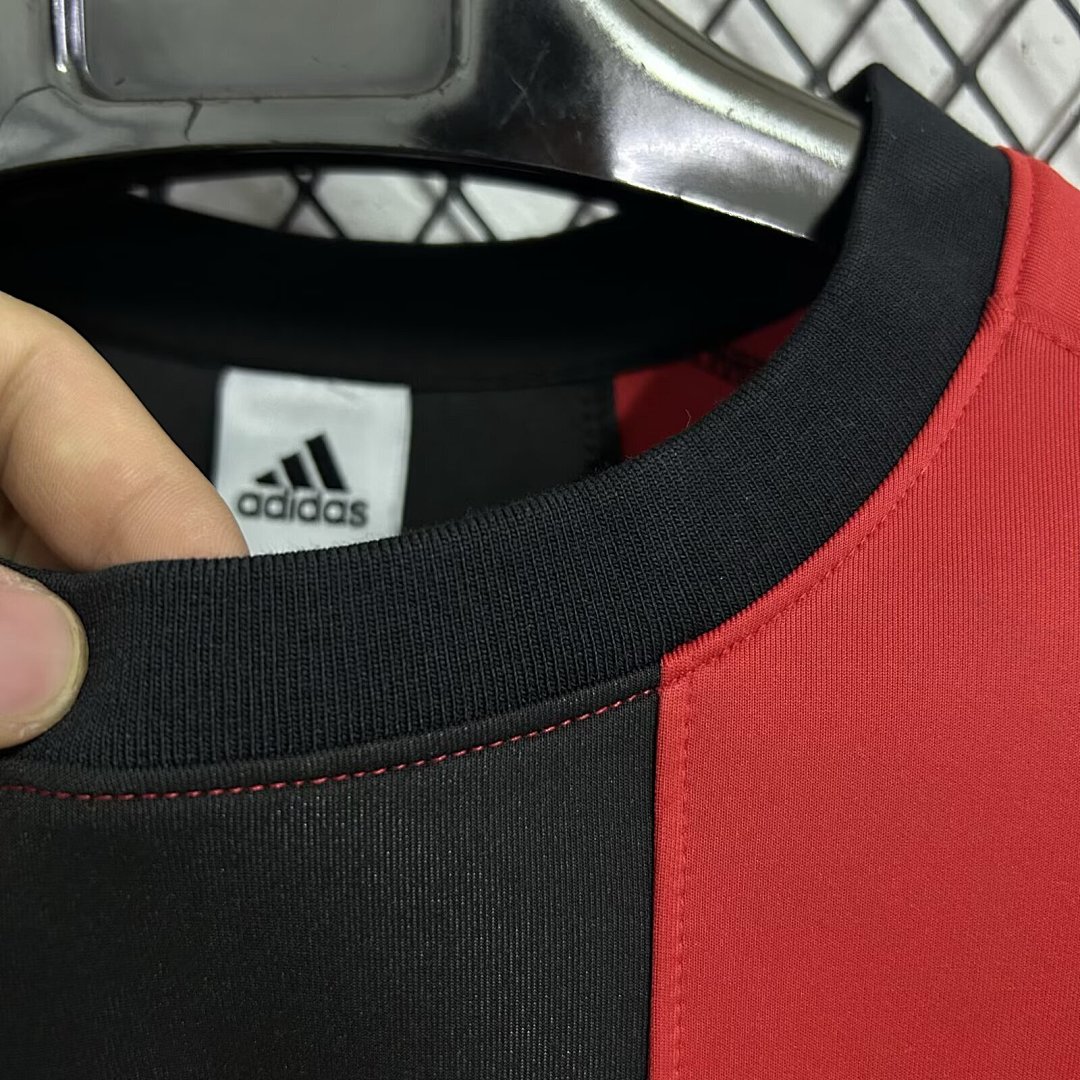 /26 AC Milan home red hoodie M-3XL3