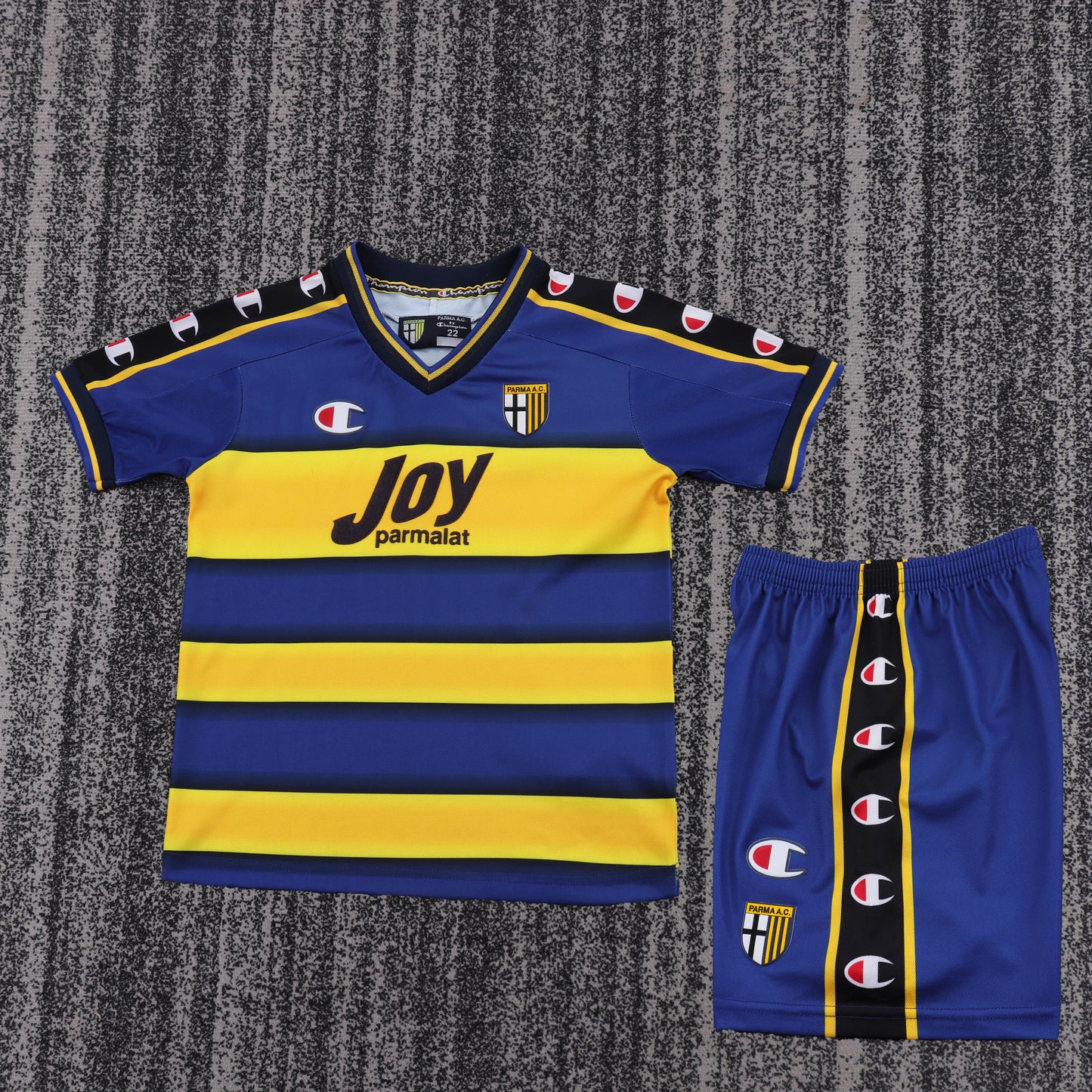 Retro Kids 2001/02 Parma Calcio 1913 Home Football Shirt&amp;Size16-28