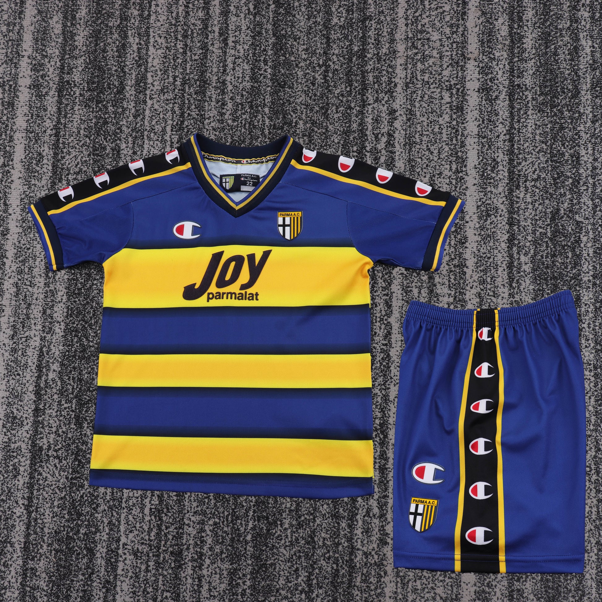 Retro Kids 2001/02 Parma Calcio 1913 Home Football Shirt&amp;Size16-28
