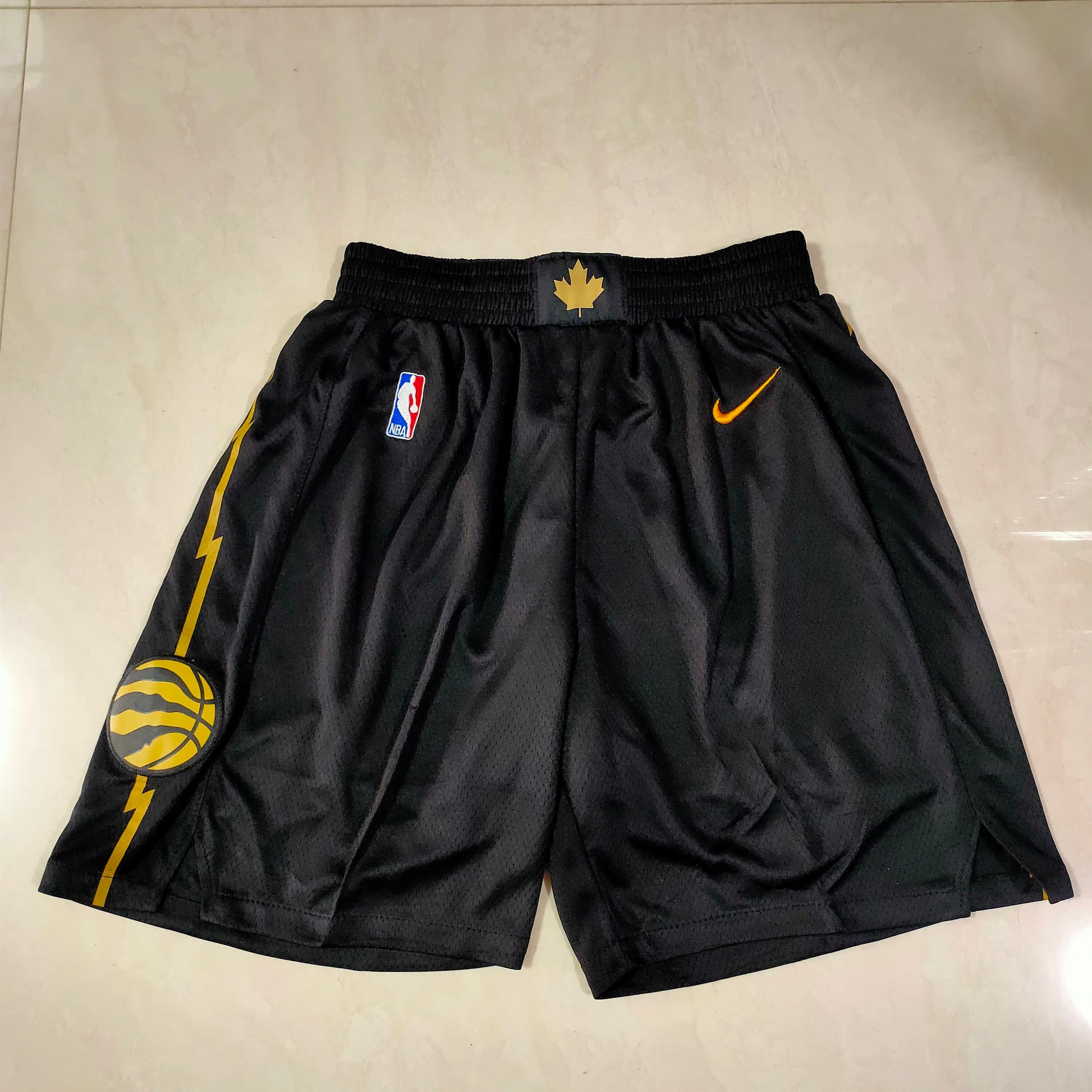 New Raptors Black City Edition Shorts