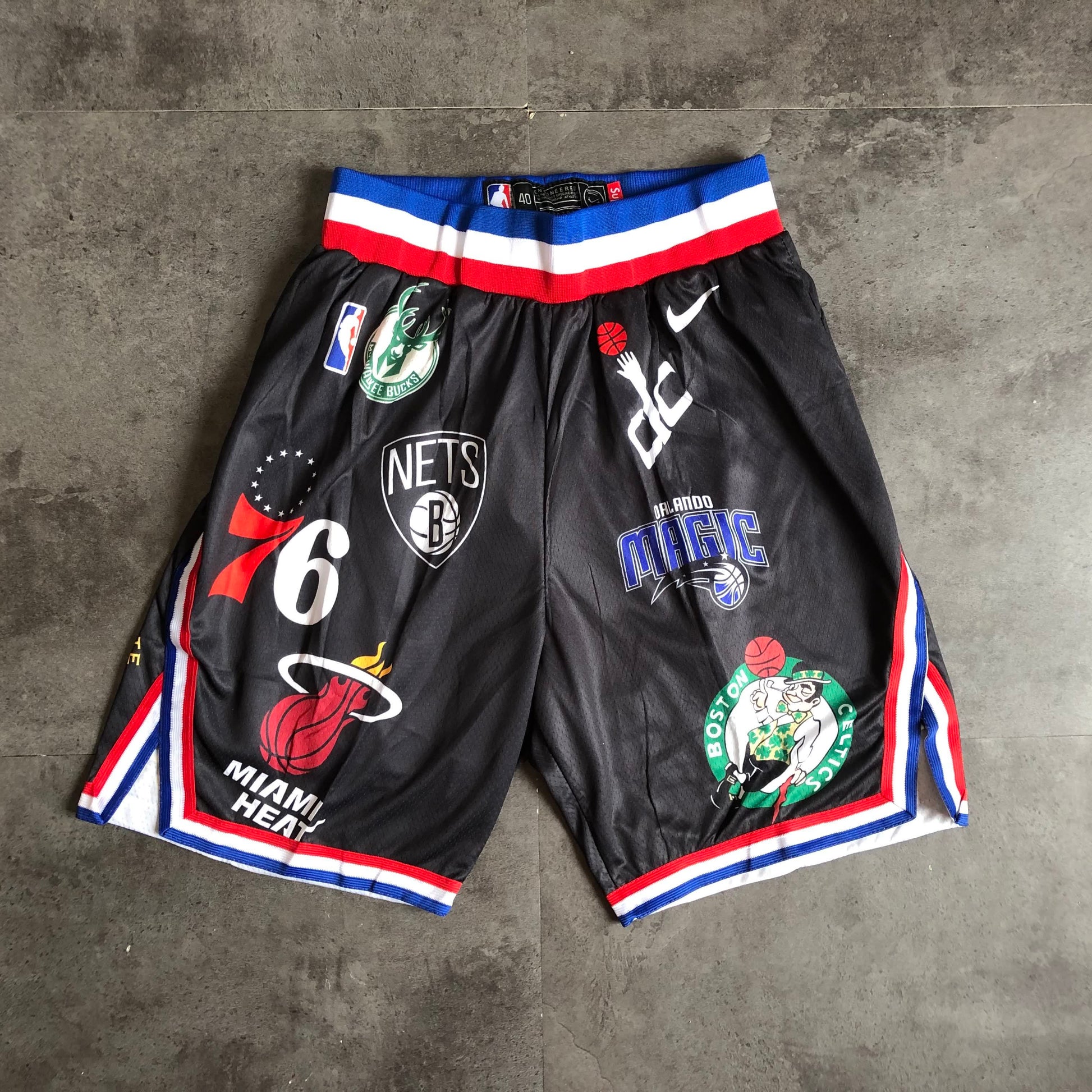 Superme Co branded Soccer Pants Black