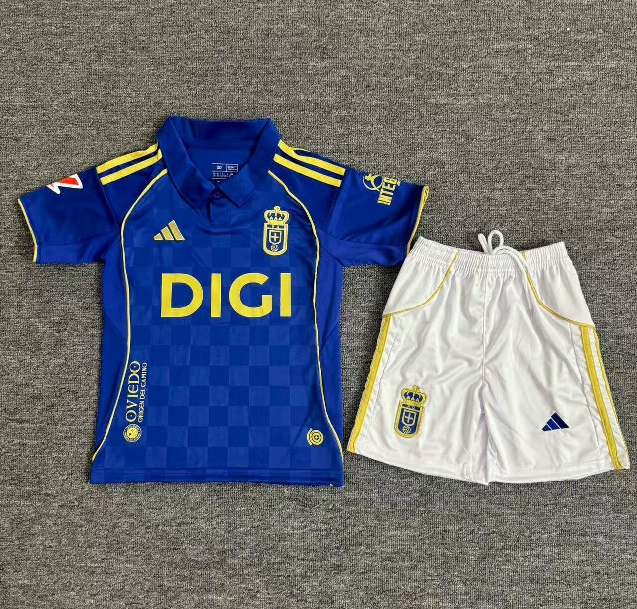 2025/26 Kids Oviedo Home Yupoo Soccer Jerseys&amp;Size 16-28