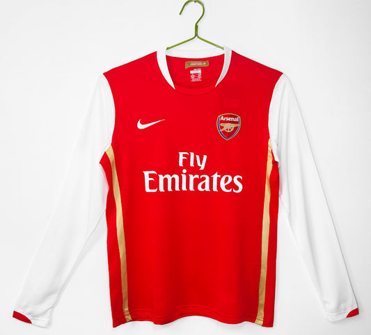 Retro 2006/07 Arsenal home long sleeved S-XXL6