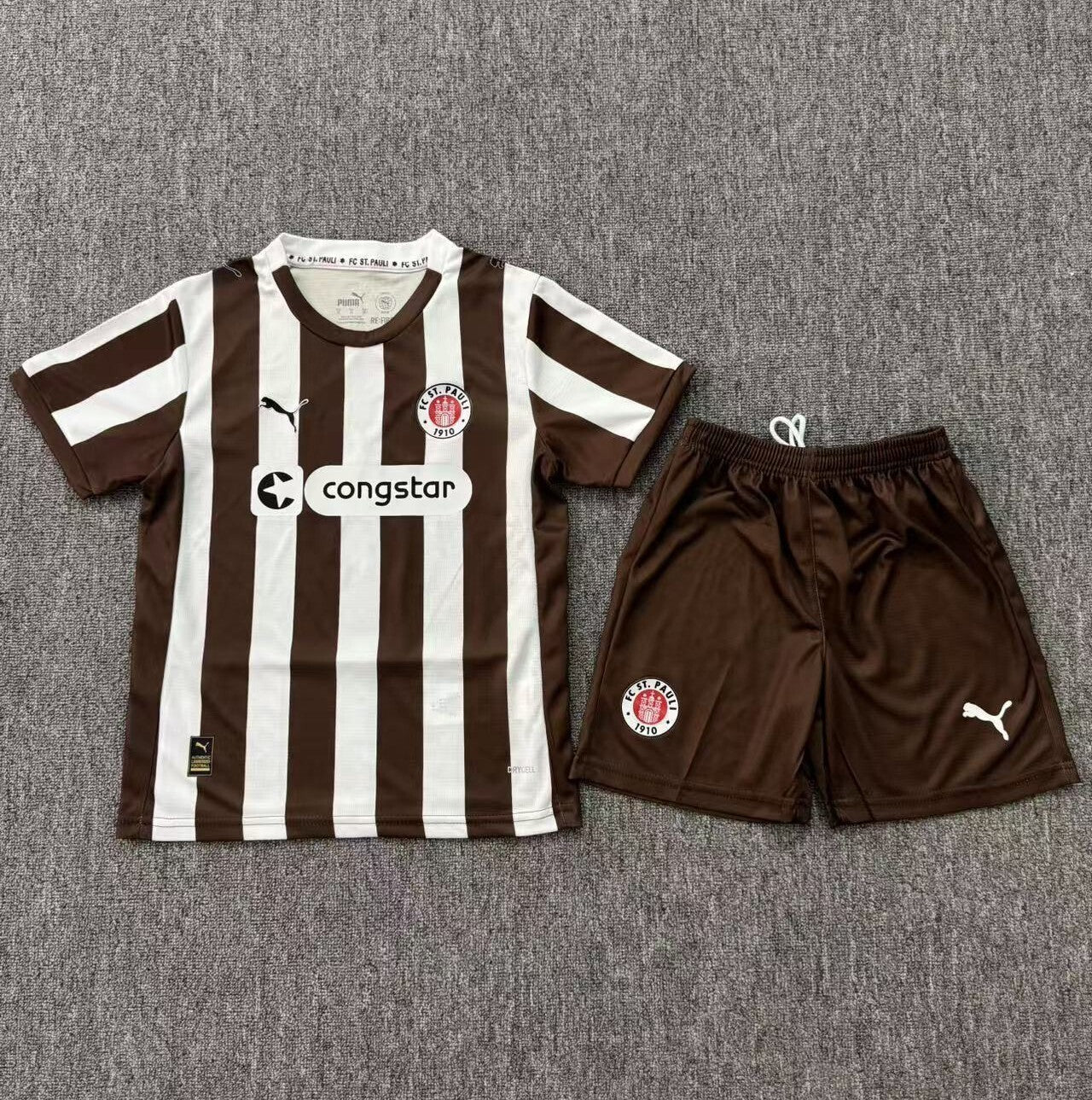 2025/26 Kids St. Pauli Home Jersey Yupoo Soccer Jerseys &amp; Sizes 16-28