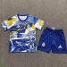 /26 Kids Real Madrid Marvel Co branded Edition Color Blue Yupoo Soccer Jerseys&amp;Size 16-283