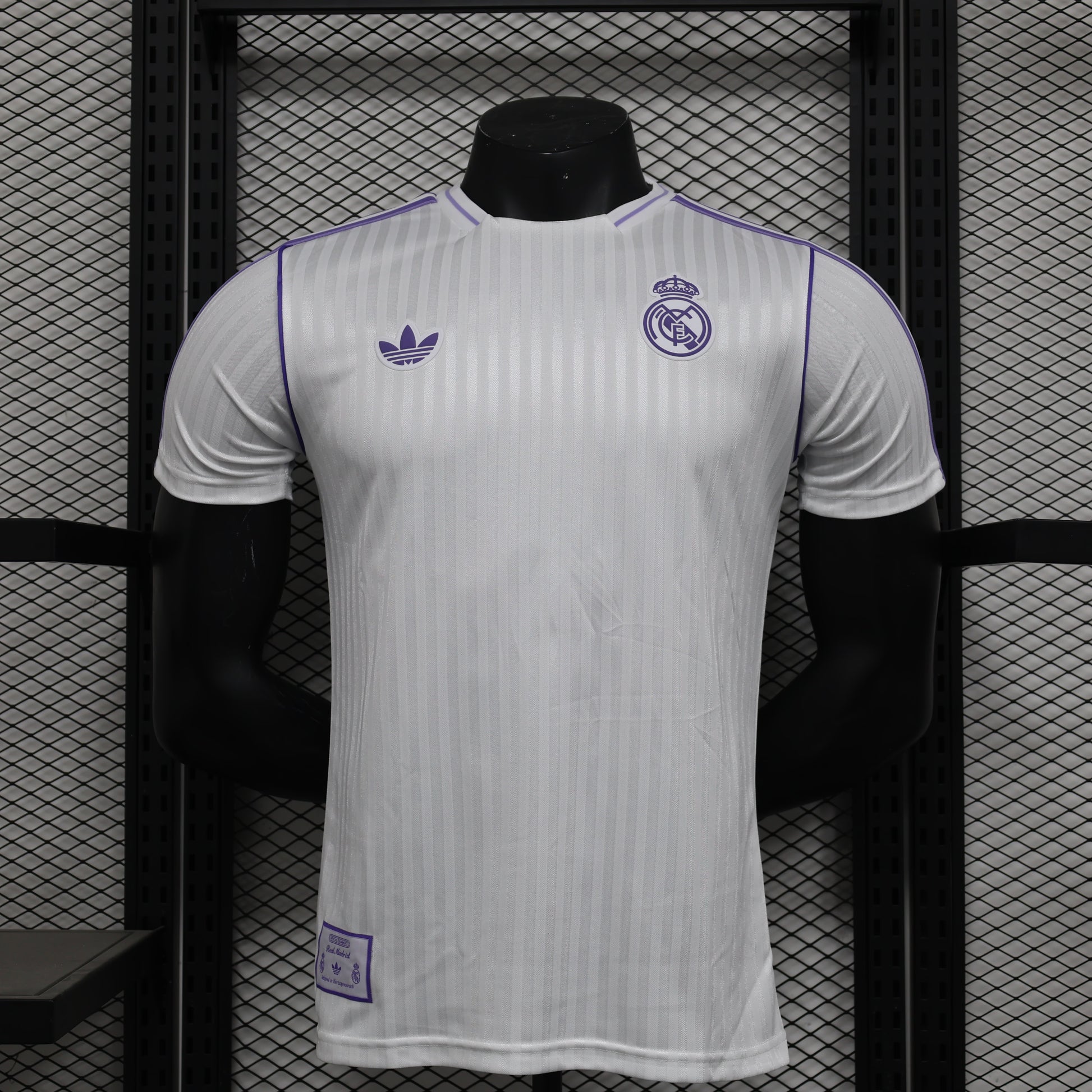 25/26 Real Madrid Retro White Purple Player Edition S-XXL