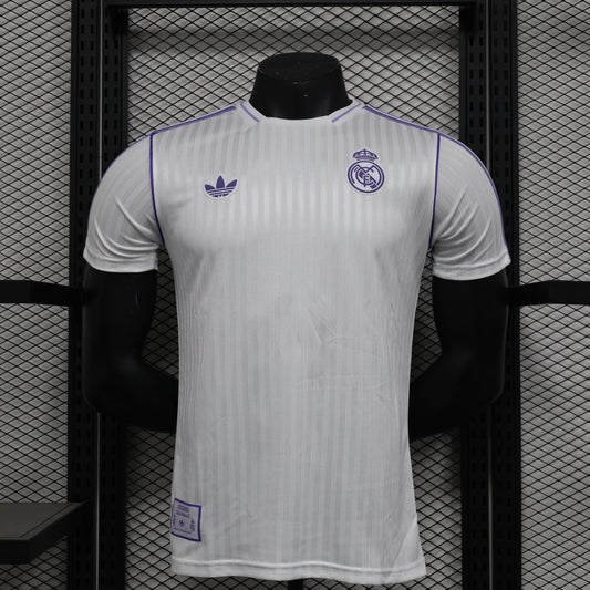 25/26 Real Madrid Retro White Purple Player Edition S-XXL