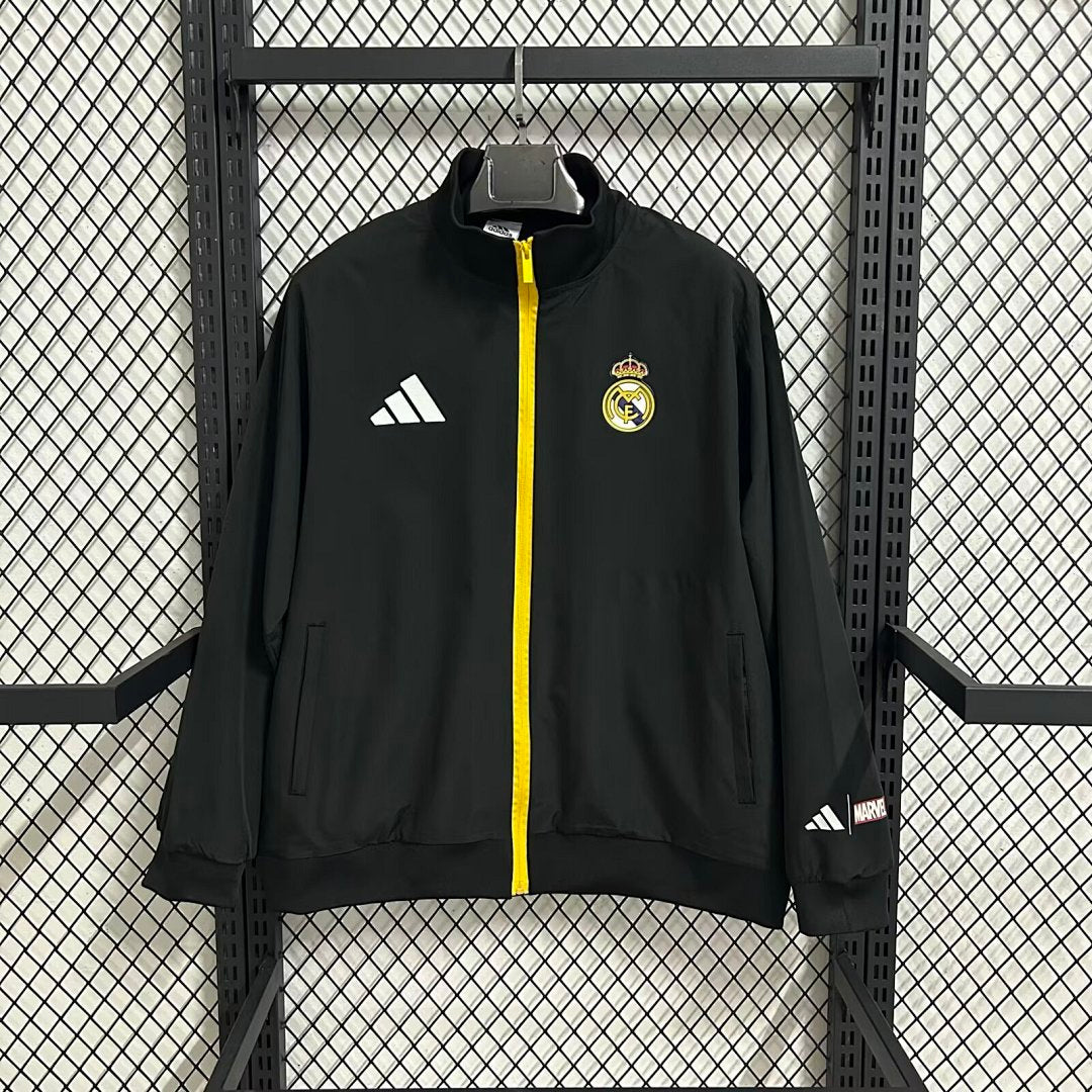 /26 Real Madrid Black Comic Edition Windbreaker S-3XL3