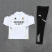 /26 Real Madrid White Half Pull Training Suit (Adults&amp;Kids)7