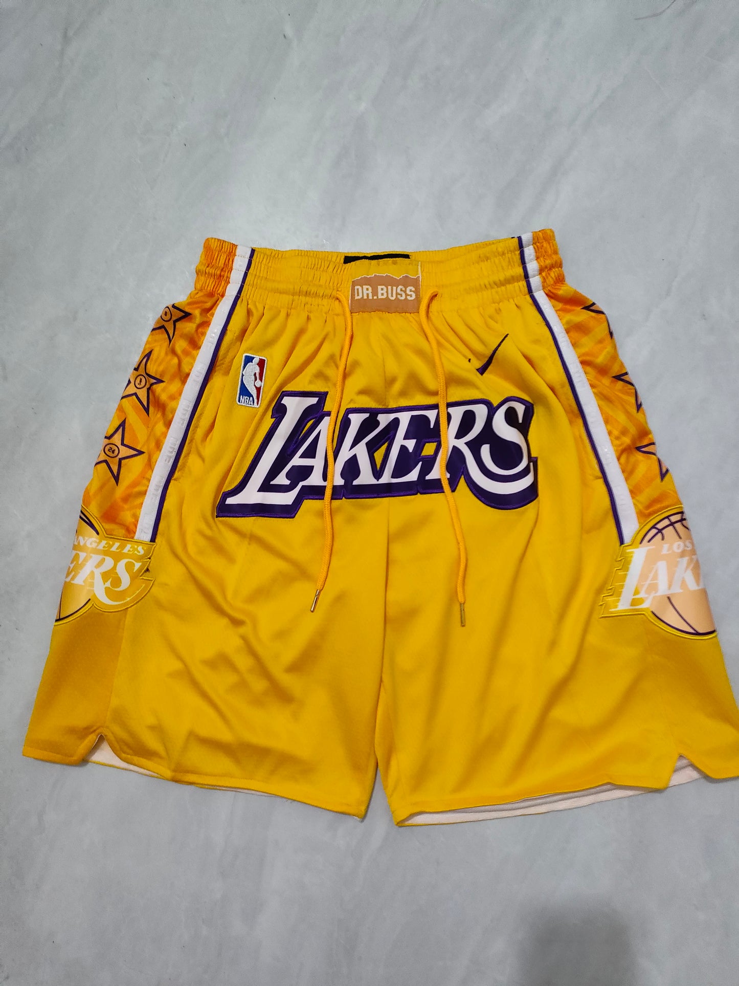 NBA Lakers Purple Regular Pocket Shorts