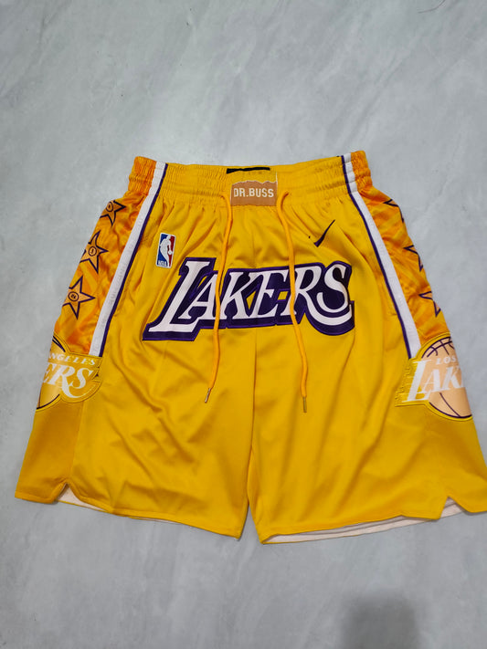 NBA Lakers Purple Regular Pocket Shorts