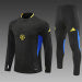 /26 Manchester United Black Half Pull Training Suit (Adults&amp;Kids)7