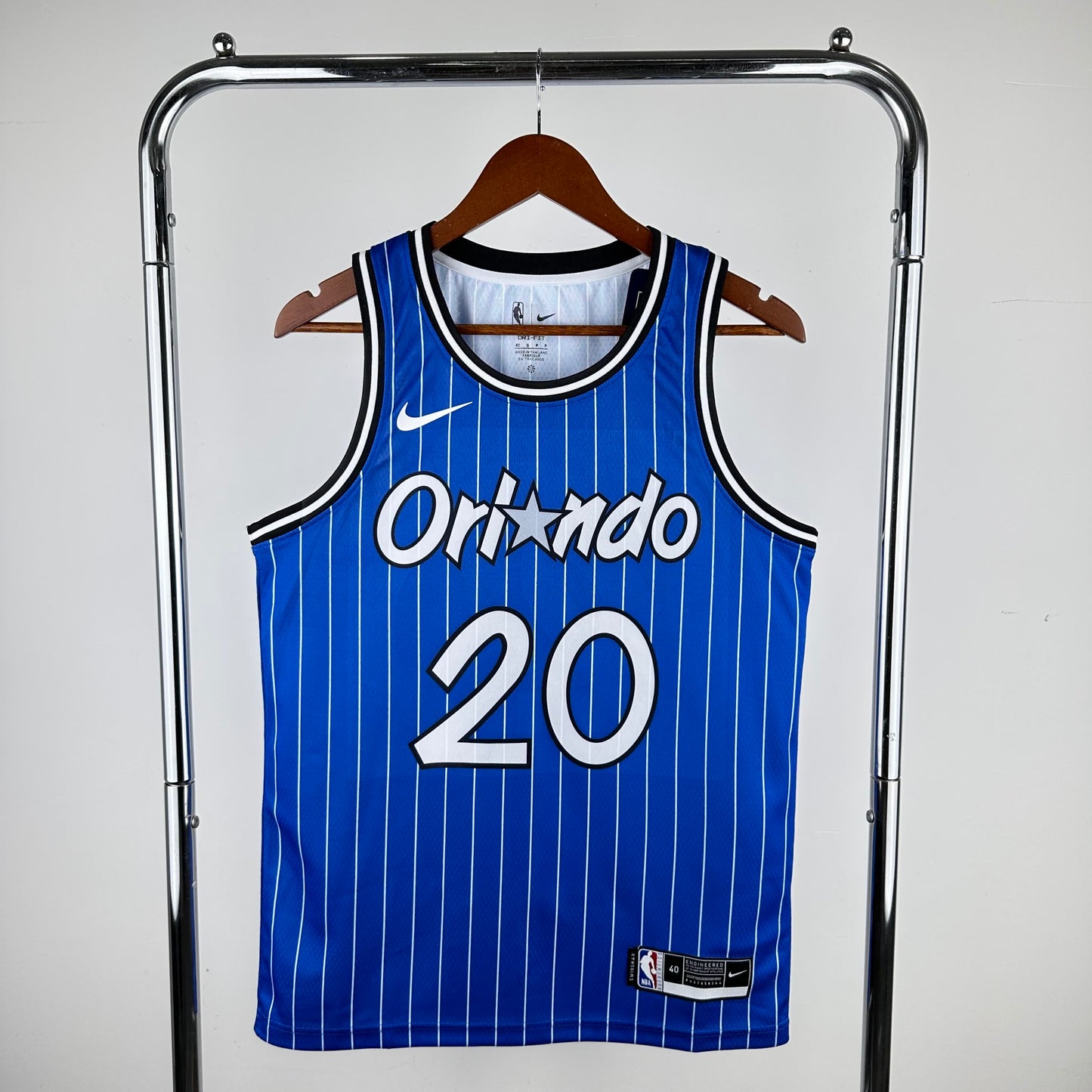 19 season Magic retro striped blue No. 20 # FULTZ