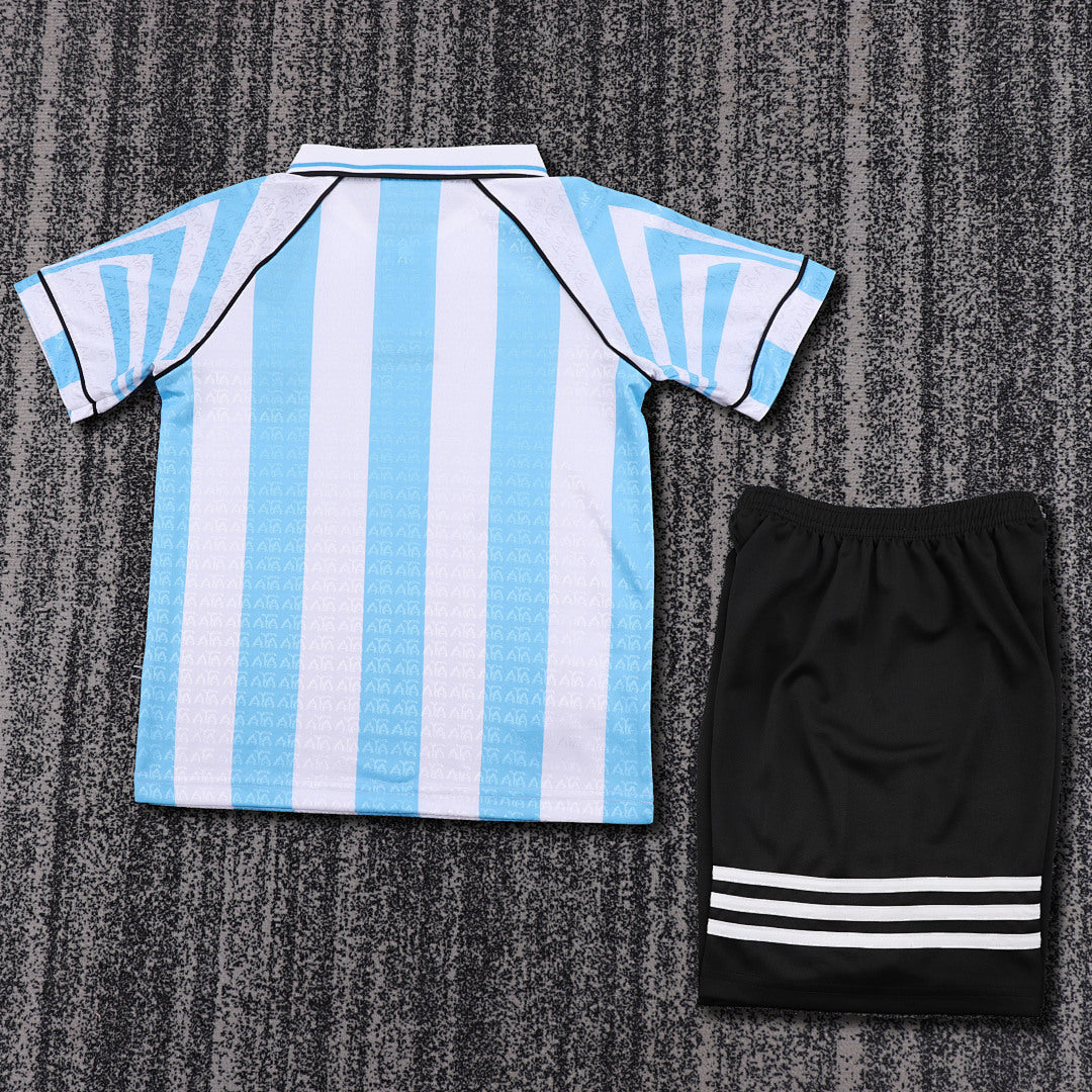 Retro Kids 1996/97 Argentina Home&amp;Size16-285