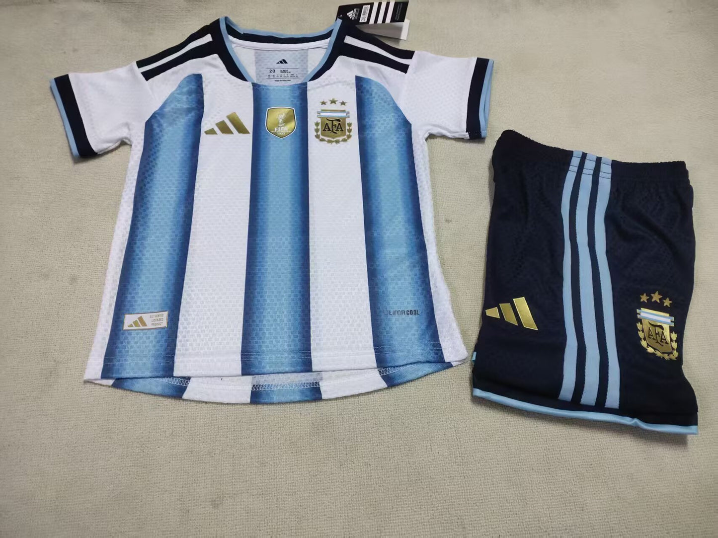 2026 World Cup Kids player edition jersey Argentina home&amp;Size 16-28