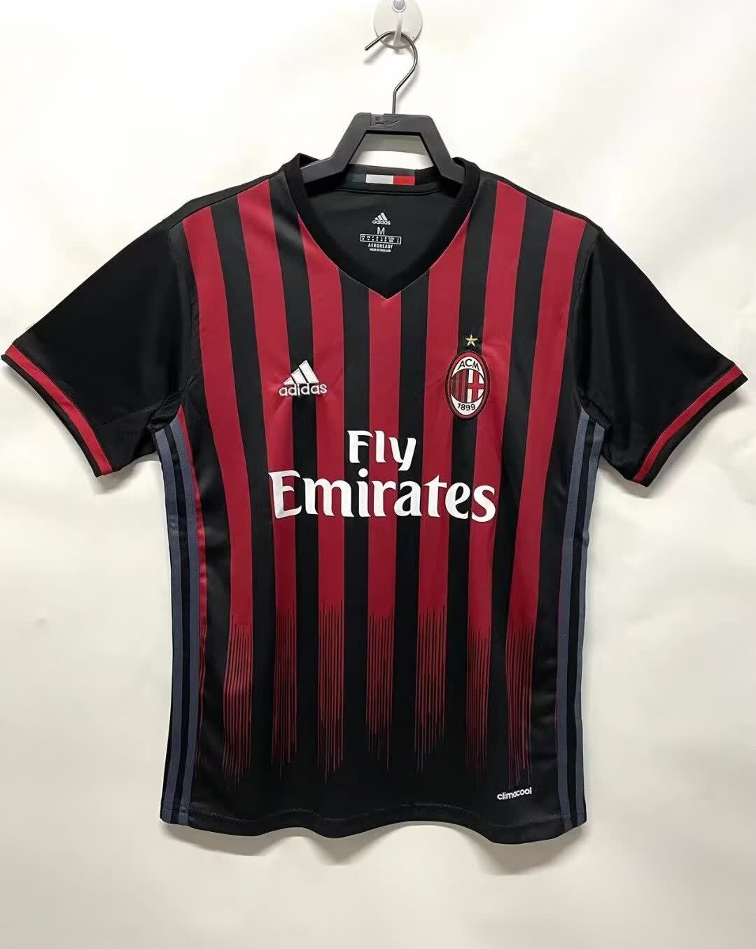 Retro 2016/17 AC home S-XXL