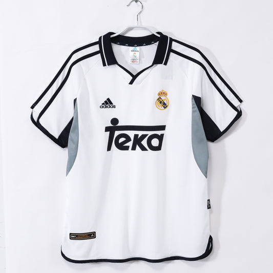 Retro 2000/01 Real Madrid home S-XXL