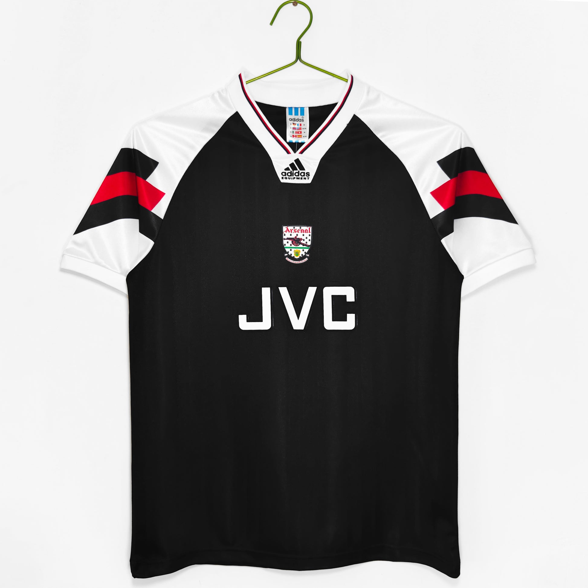 1992/94 Arsenal away black retro football jersey S-XXL