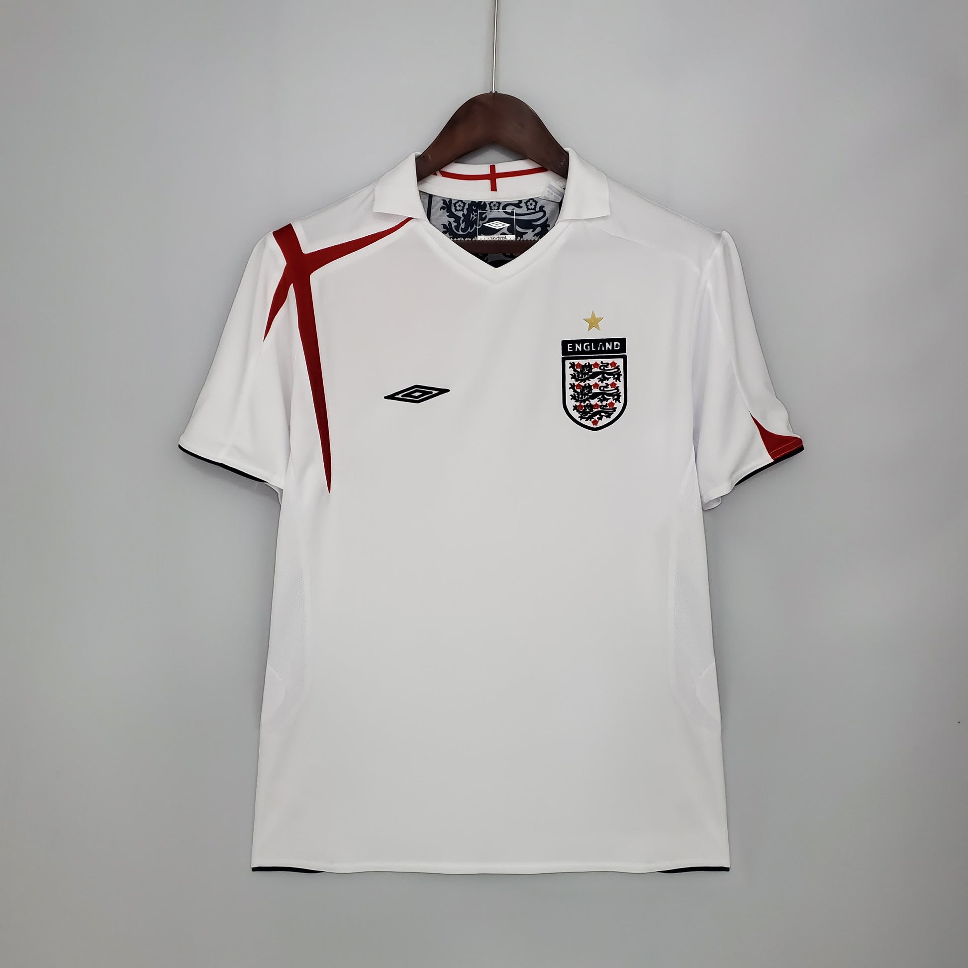 Retro 2006 England home S-XXL