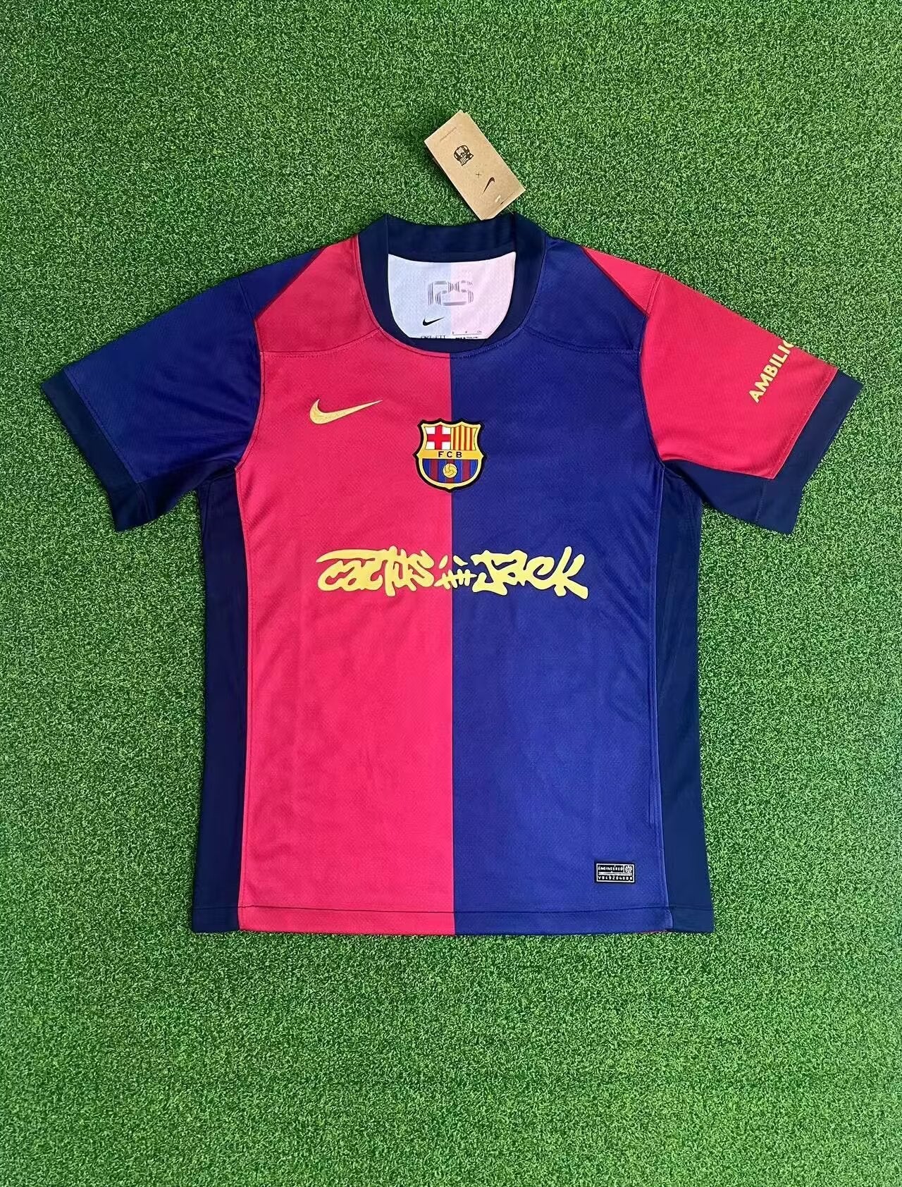 25/26 Barcelona x Travis Scott Music Co branded Home S-4XL
