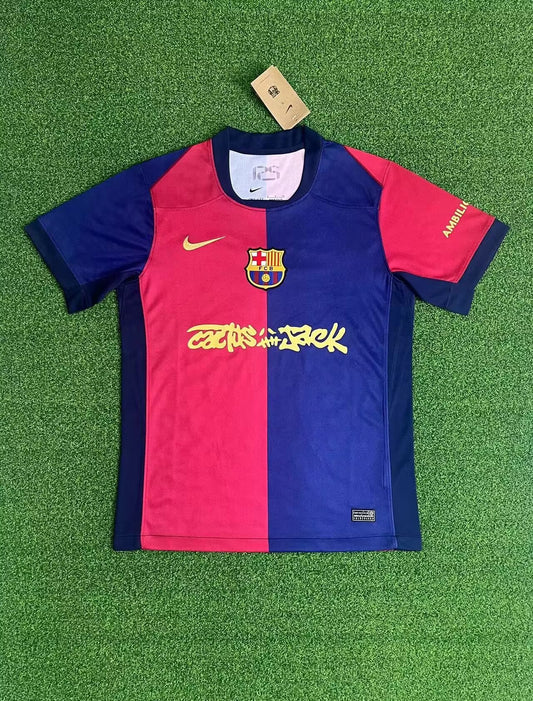 25/26 Barcelona x Travis Scott Music Co branded Home S-4XL