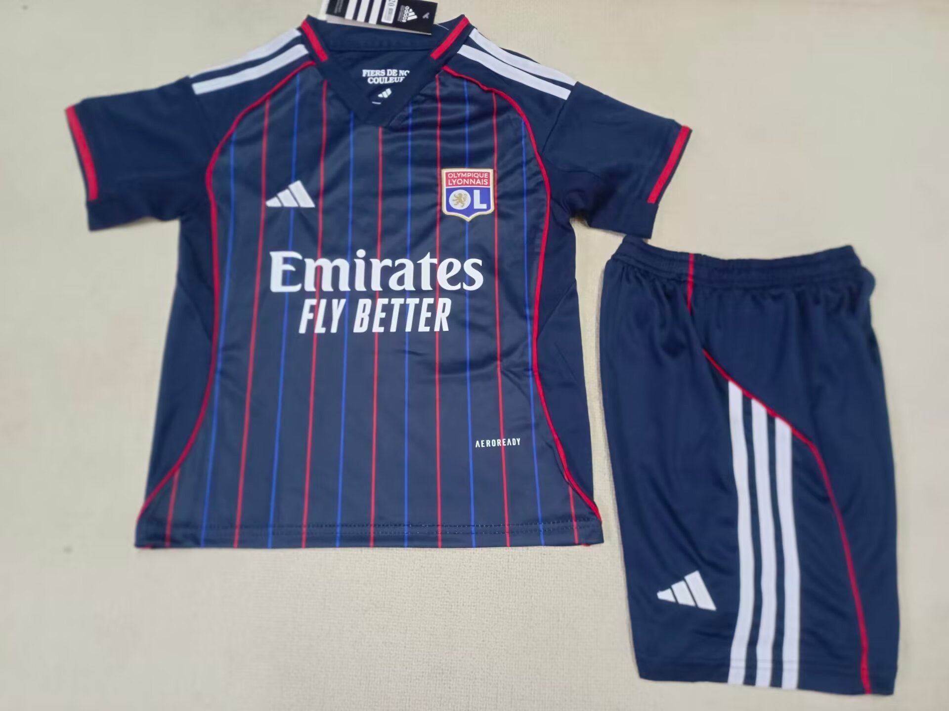 25/26 Kids Olympique Lyonnais away Size 16-30
