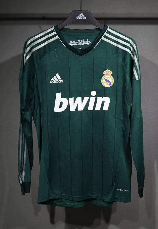 Retro 2012/13 Real Madrid Second Away Long Sleeve Player Edition S-3XL