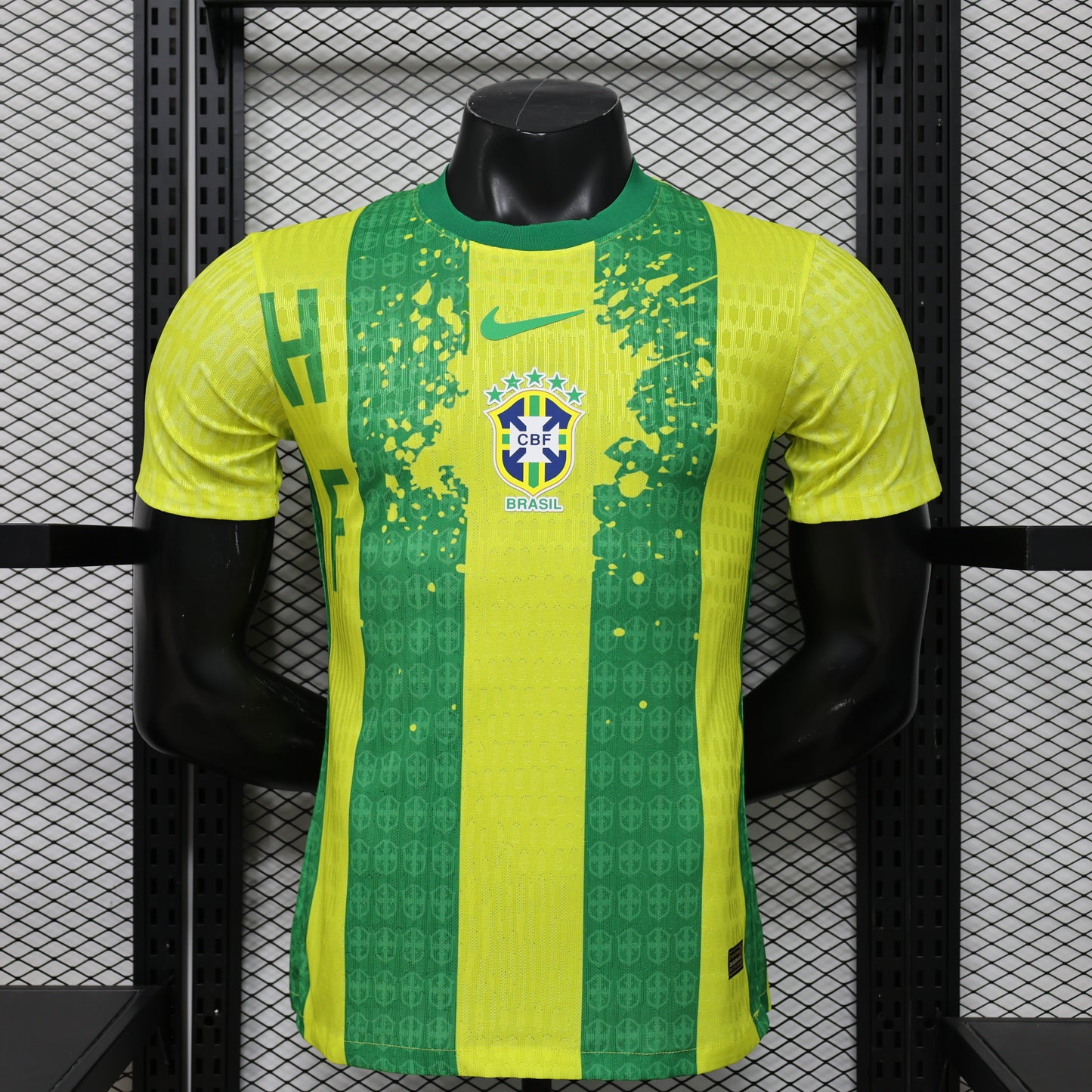 2026/27 Brazil Special Edition Yellow Green Player Version Football jersey S-XXL