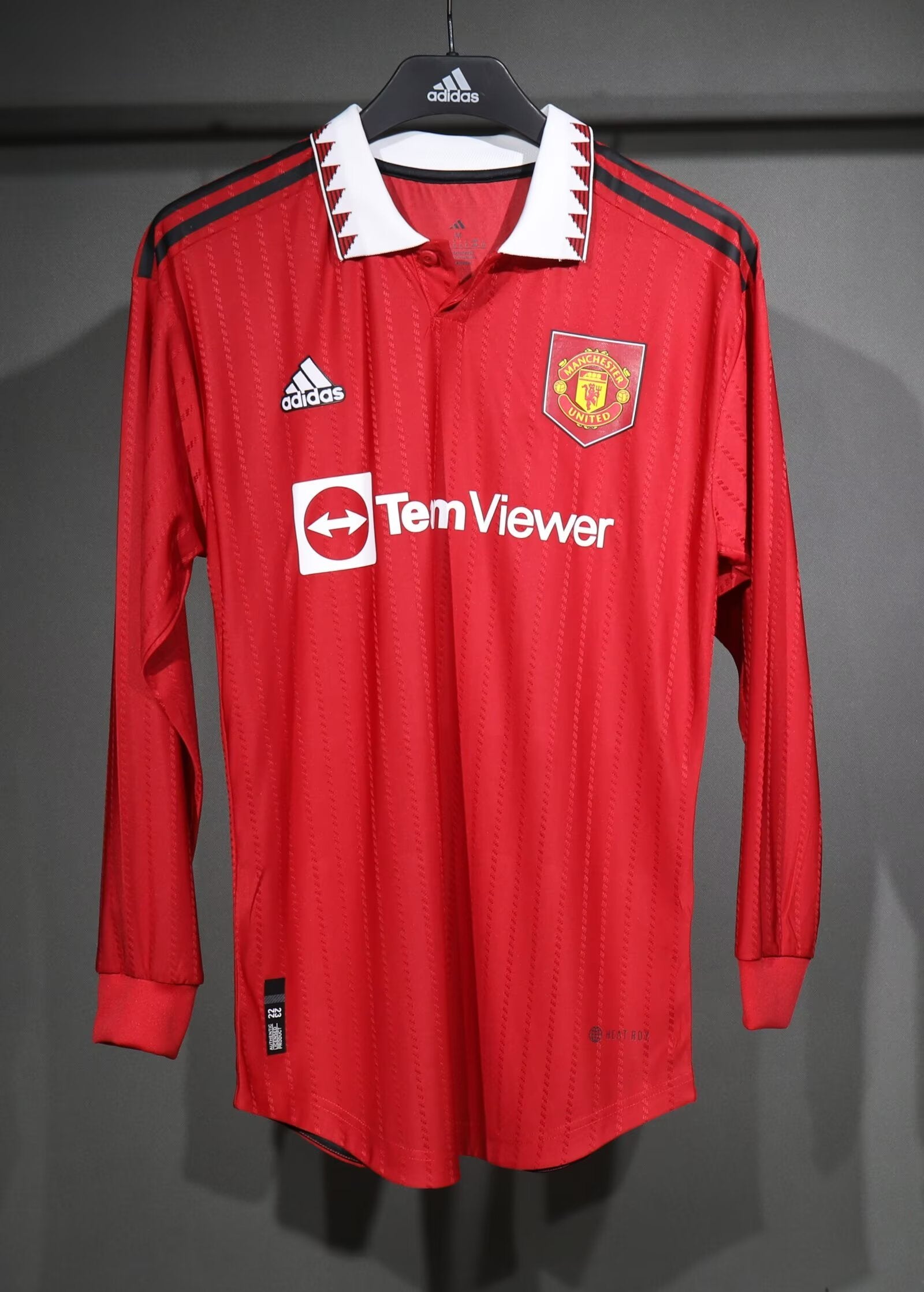 Retro 2022/23 Manchester United Home Long Sleeve Player Edition S-3XL