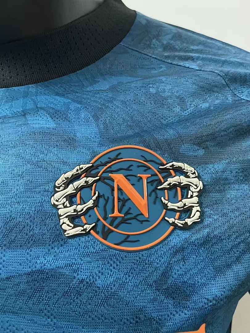 /26 Napoli Halloween Blue Player version S-4XL3