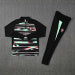 /26 Portugal Green Black Half Pull Training Suit (Adults&amp;Kids)7