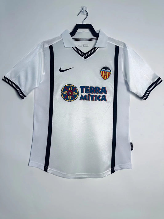 Retro 2000/01 Valencia home S-XXL