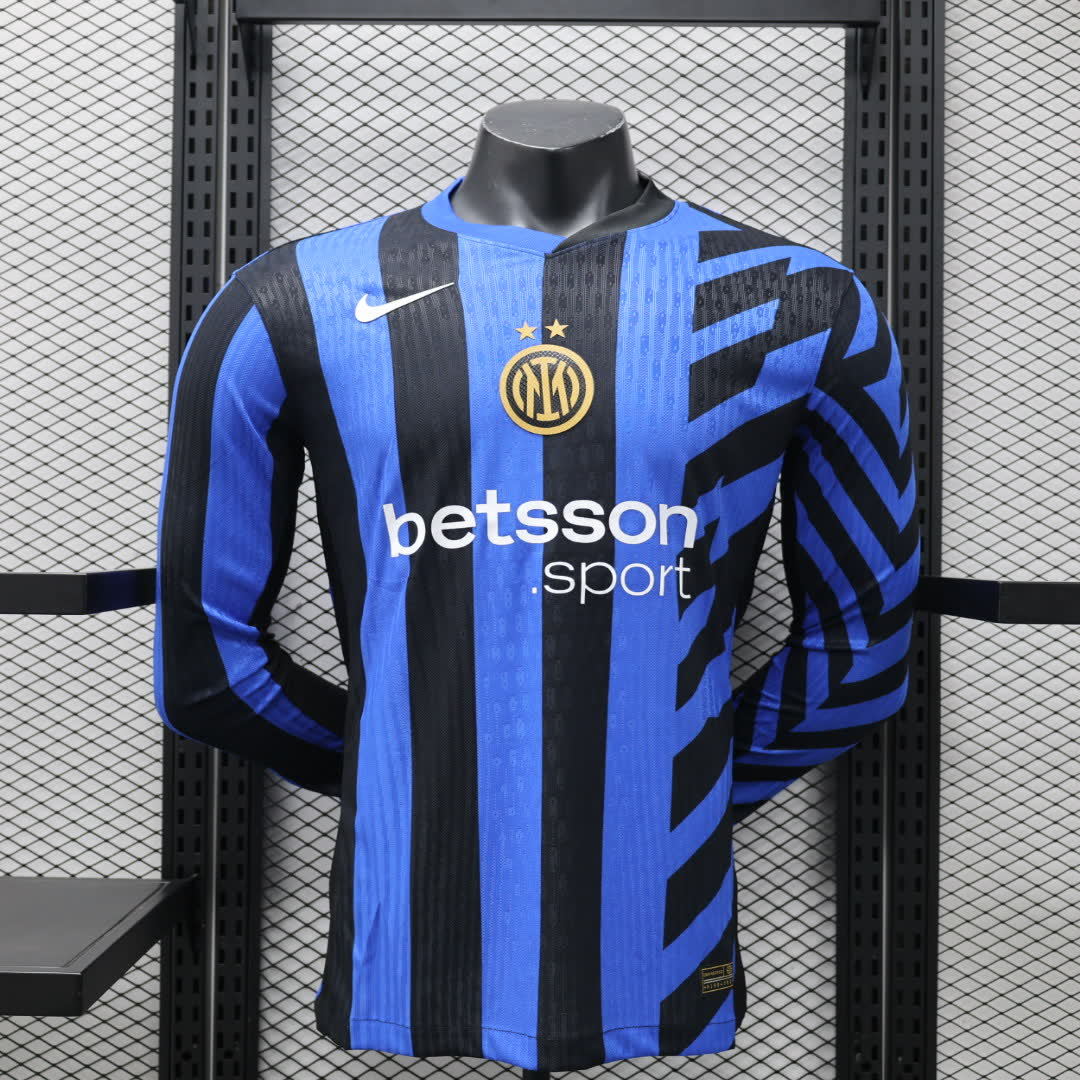 24/25 long sleeved Inter Milan home player version S-XXL