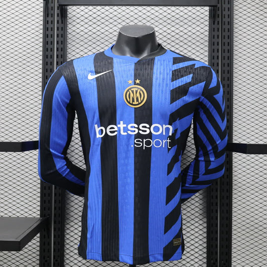 24/25 long sleeved Inter Milan home player version S-XXL